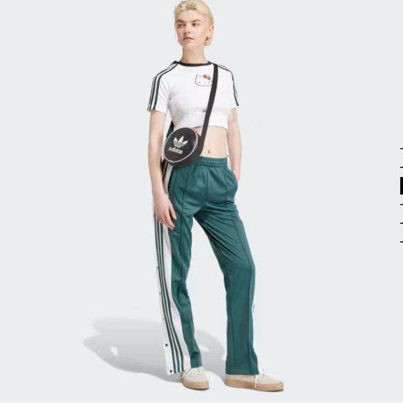 Adidas Women Pant | AdiBreak Mineral Green | Size Small - Picture 2 of 7